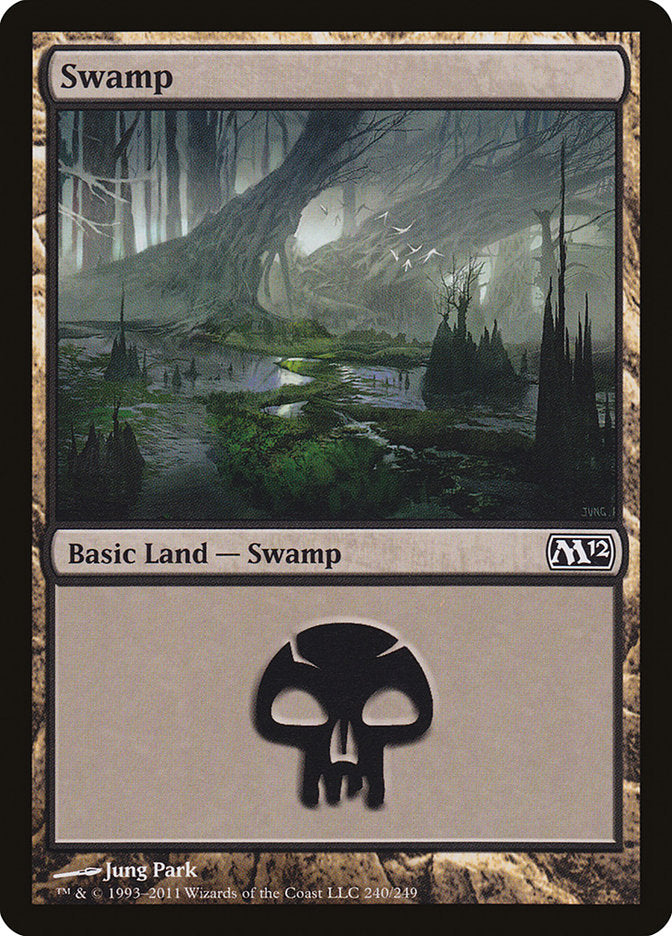 Swamp (240) [Magic 2012] | Boutique FDB TCG