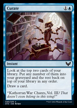 Curate [Strixhaven: School of Mages] | Boutique FDB TCG