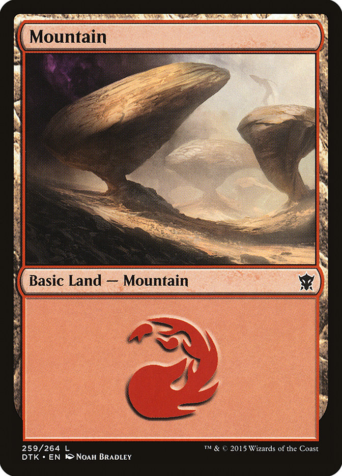 Mountain (259) [Dragons of Tarkir] | Boutique FDB TCG