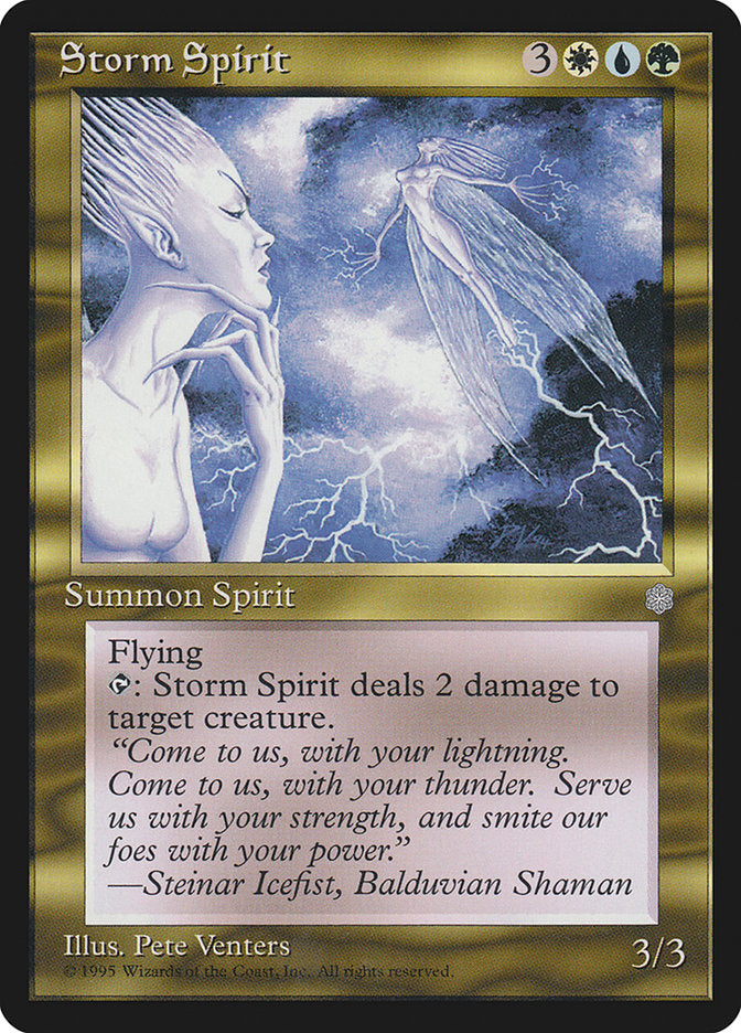 Storm Spirit [Ice Age] | Boutique FDB TCG