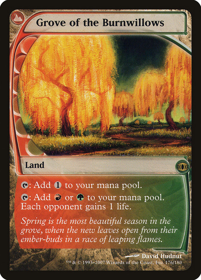 Grove of the Burnwillows [Future Sight] | Boutique FDB TCG