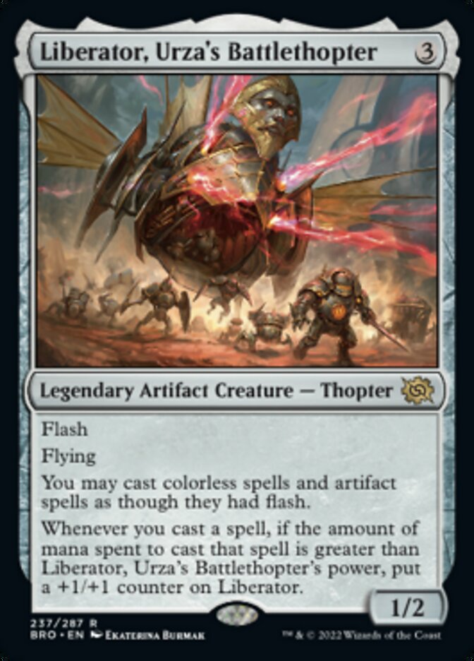 Liberator, Urza's Battlethopter [The Brothers' War] | Boutique FDB TCG