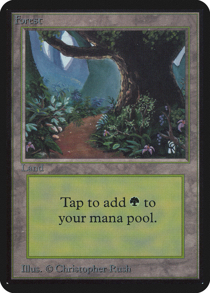 Forest (295) [Alpha Edition] | Boutique FDB TCG