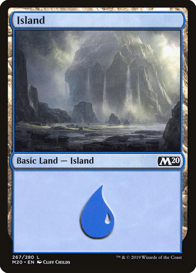 Island (267) [Core Set 2020] | Boutique FDB TCG