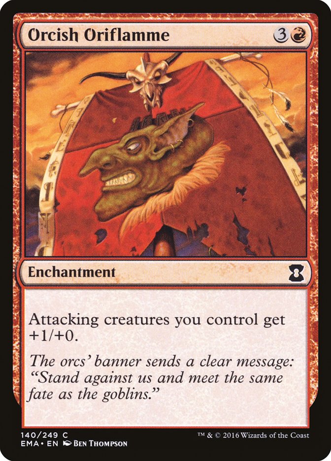 Orcish Oriflamme [Eternal Masters] | Boutique FDB TCG