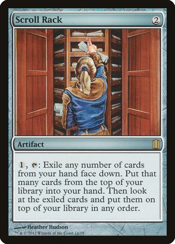 Scroll Rack [Commander's Arsenal] | Boutique FDB TCG