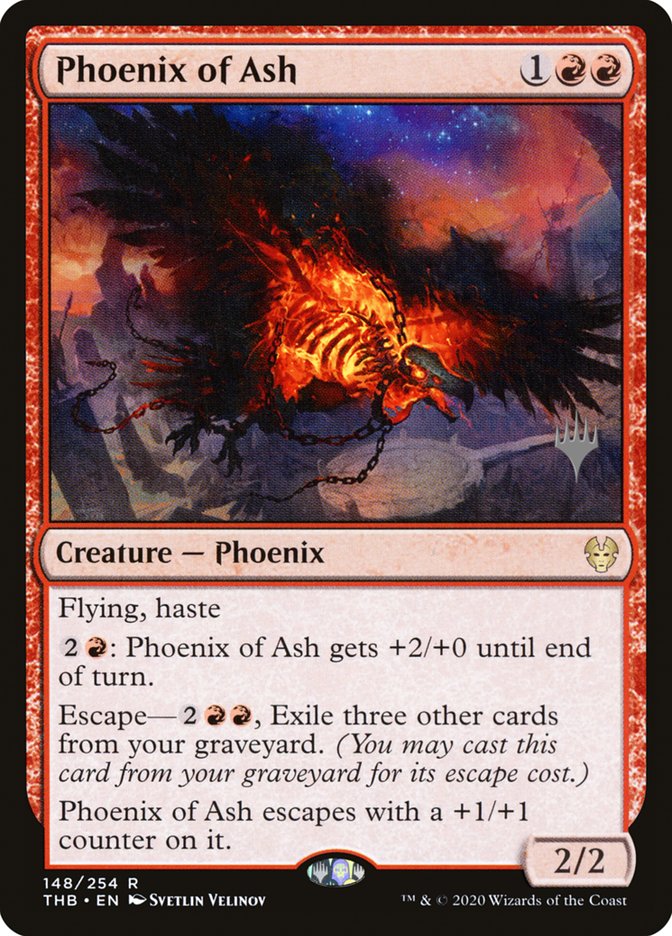 Phoenix of Ash (Promo Pack) [Theros Beyond Death Promos] | Boutique FDB TCG