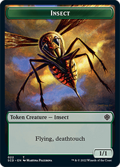 Insect // Soldier Double-Sided Token [Starter Commander Decks] | Boutique FDB TCG