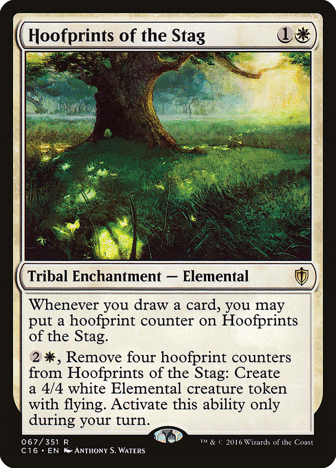 Hoofprints of the Stag [Commander 2016] | Boutique FDB TCG