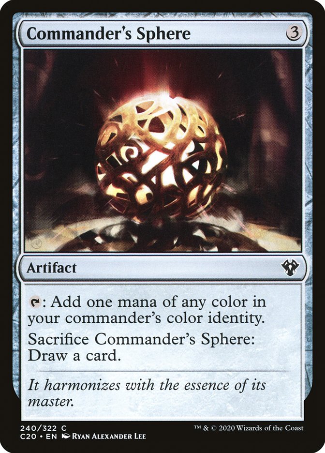 Commander's Sphere [Commander 2020] | Boutique FDB TCG