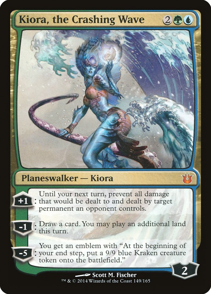 Kiora, the Crashing Wave [Born of the Gods] | Boutique FDB TCG