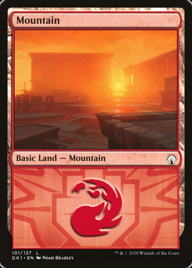 Mountain (101) [Guilds of Ravnica Guild Kit] | Boutique FDB TCG