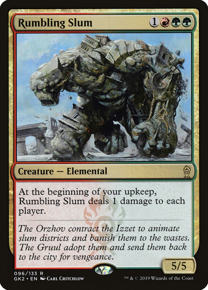 Rumbling Slum [Ravnica Allegiance Guild Kit] | Boutique FDB TCG