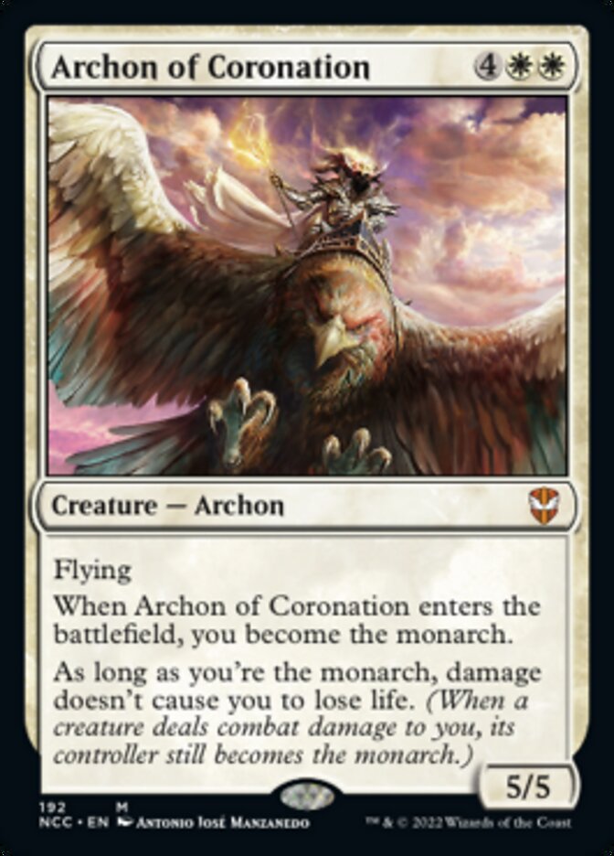 Archon of Coronation [Streets of New Capenna Commander] | Boutique FDB TCG