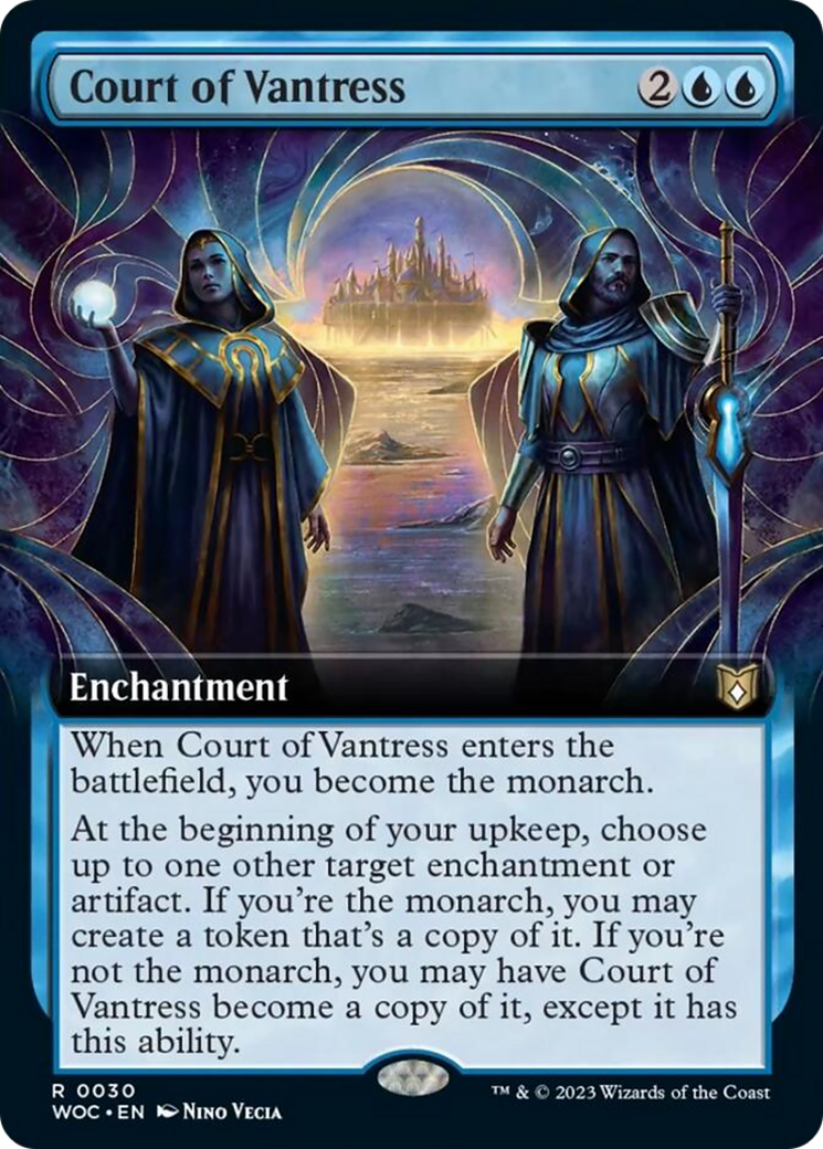 Court of Vantress (Extended Art) [Wilds of Eldraine Commander] | Boutique FDB TCG