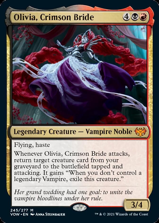 Olivia, Crimson Bride [Innistrad: Crimson Vow] | Boutique FDB TCG