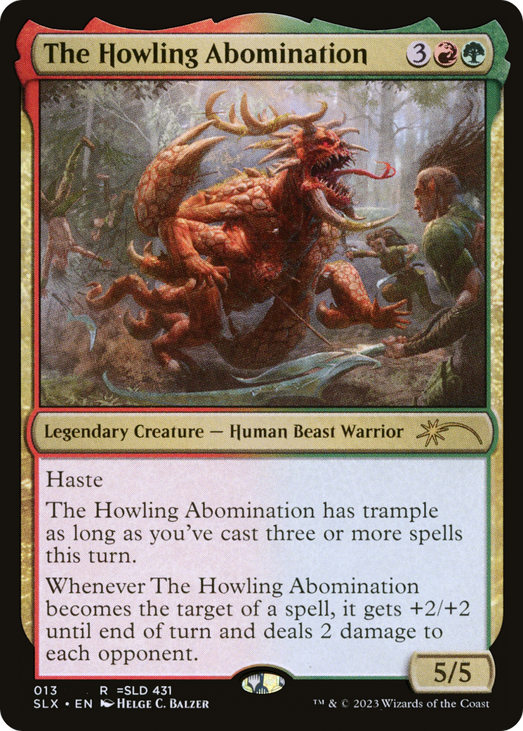 The Howling Abomination [Secret Lair: Universes Within] | Boutique FDB TCG