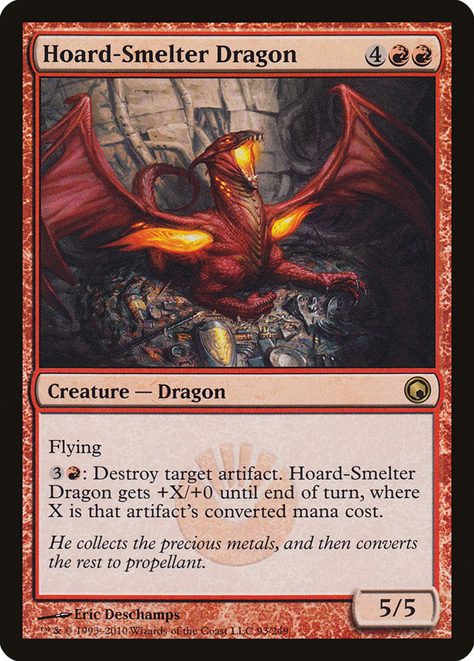 Hoard-Smelter Dragon [Scars of Mirrodin] | Boutique FDB TCG