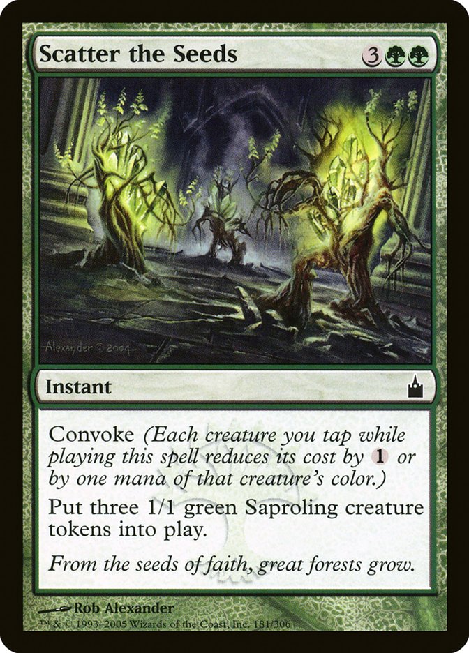 Scatter the Seeds [Ravnica: City of Guilds] | Boutique FDB TCG