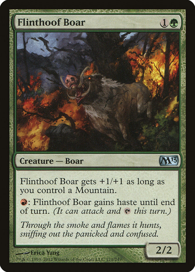 Flinthoof Boar [Magic 2013] | Boutique FDB TCG