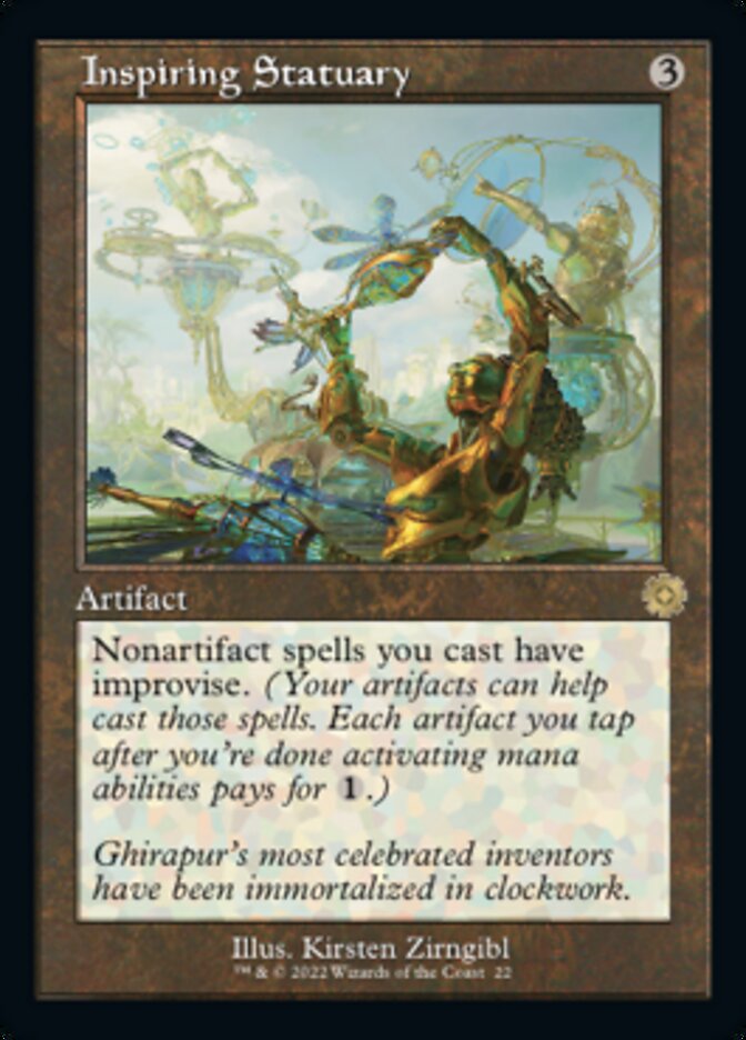 Inspiring Statuary (Retro) [The Brothers' War Retro Artifacts] | Boutique FDB TCG