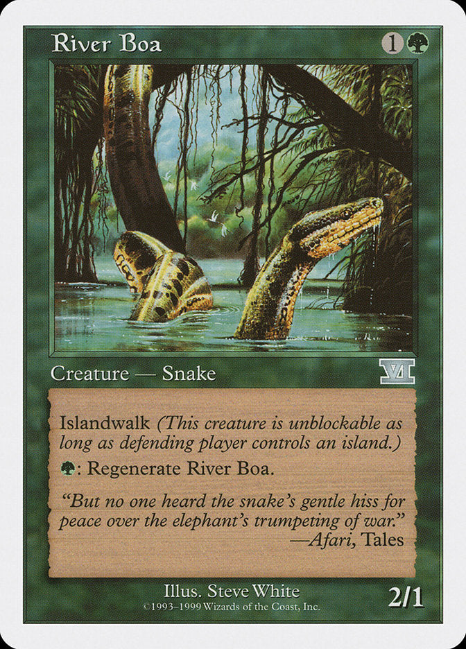 River Boa [Battle Royale] | Boutique FDB TCG