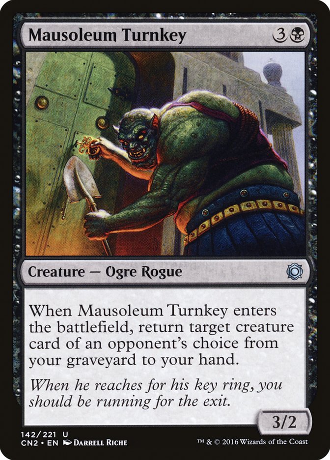 Mausoleum Turnkey [Conspiracy: Take the Crown] | Boutique FDB TCG