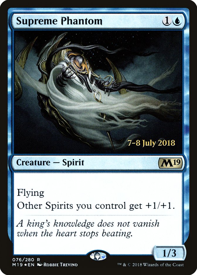 Supreme Phantom [Core Set 2019 Prerelease Promos] | Boutique FDB TCG