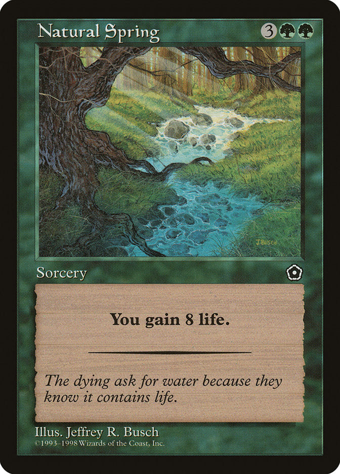 Natural Spring [Portal Second Age] | Boutique FDB TCG