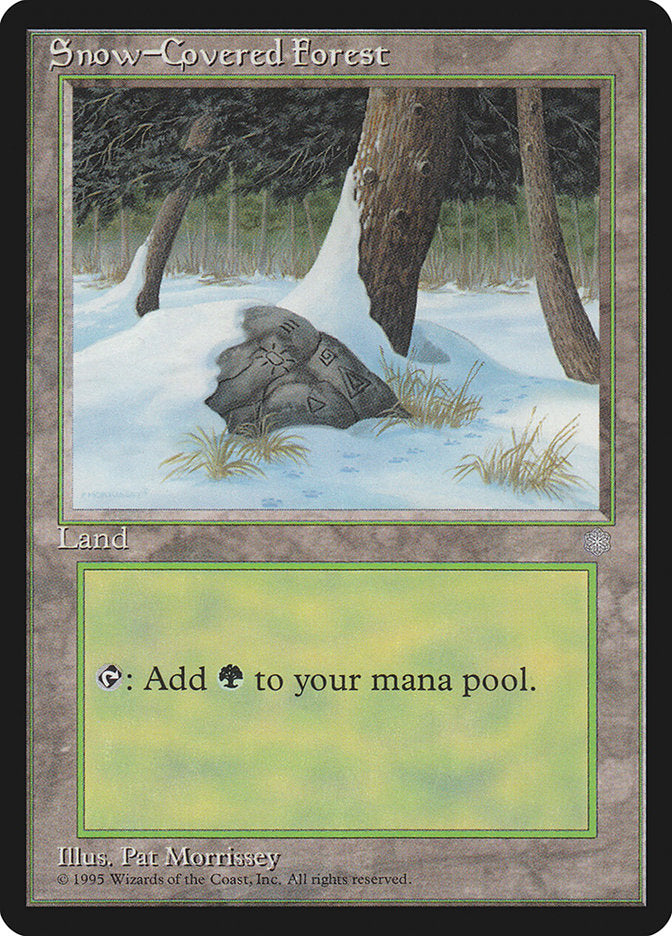 Snow-Covered Forest [Ice Age] | Boutique FDB TCG