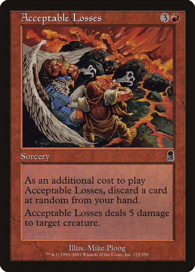 Acceptable Losses [Odyssey] | Boutique FDB TCG