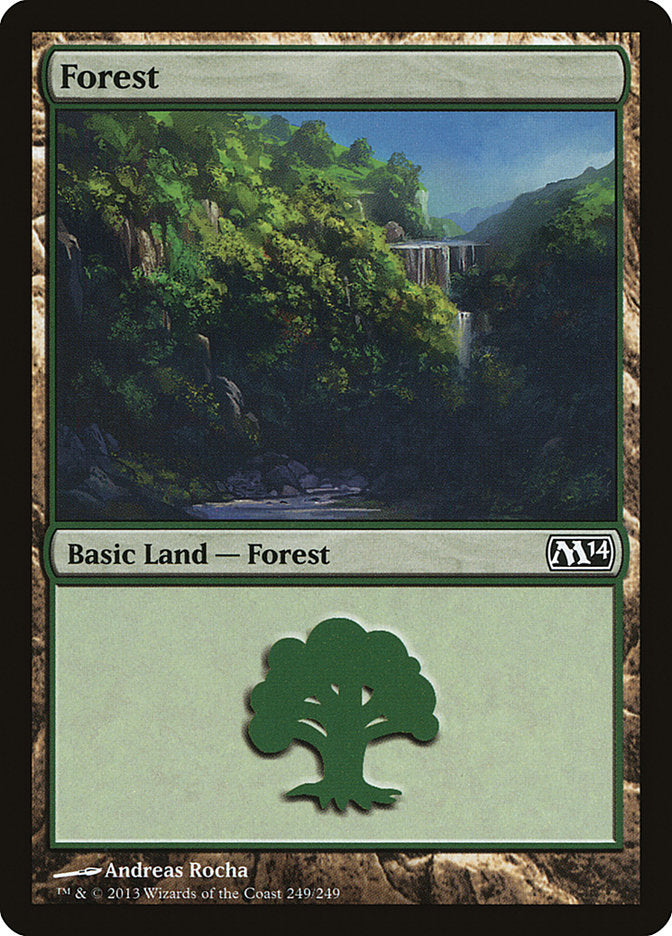 Forest (249) [Magic 2014] | Boutique FDB TCG