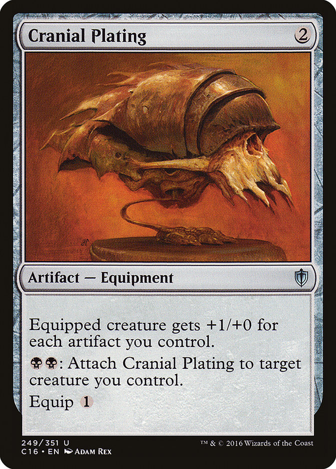 Cranial Plating [Commander 2016] | Boutique FDB TCG