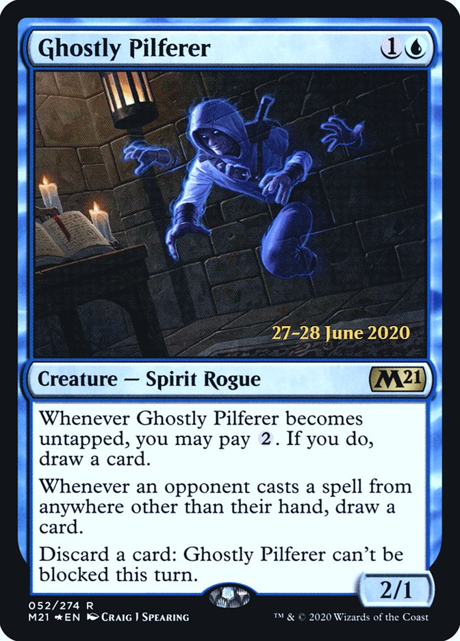 Ghostly Pilferer [Core Set 2021 Prerelease Promos] | Boutique FDB TCG