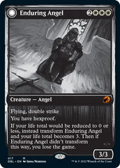 Enduring Angel // Angelic Enforcer [Innistrad: Double Feature] | Boutique FDB TCG