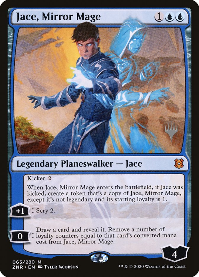 Jace, Mirror Mage (Promo Pack) [Zendikar Rising Promos] | Boutique FDB TCG