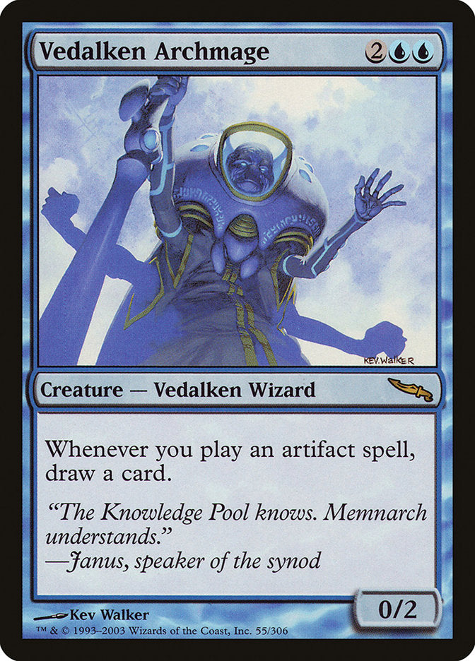 Vedalken Archmage [Mirrodin] | Boutique FDB TCG