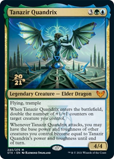 Tanazir Quandrix [Strixhaven: School of Mages Prerelease Promos] | Boutique FDB TCG