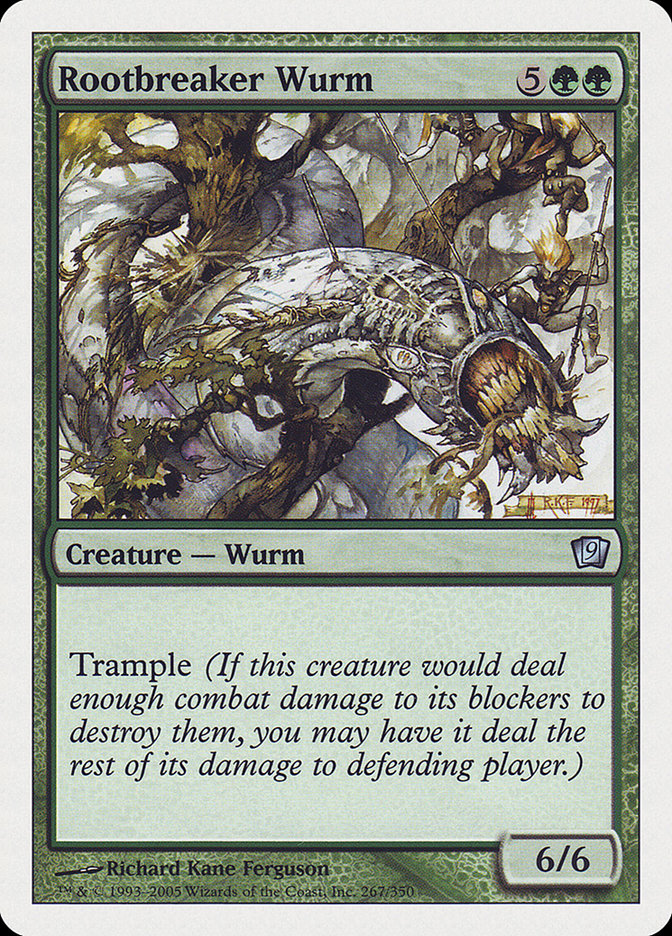 Rootbreaker Wurm [Ninth Edition] | Boutique FDB TCG