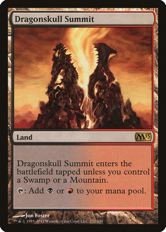 Dragonskull Summit [Magic 2013] | Boutique FDB TCG