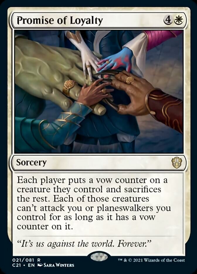 Promise of Loyalty [Commander 2021] | Boutique FDB TCG