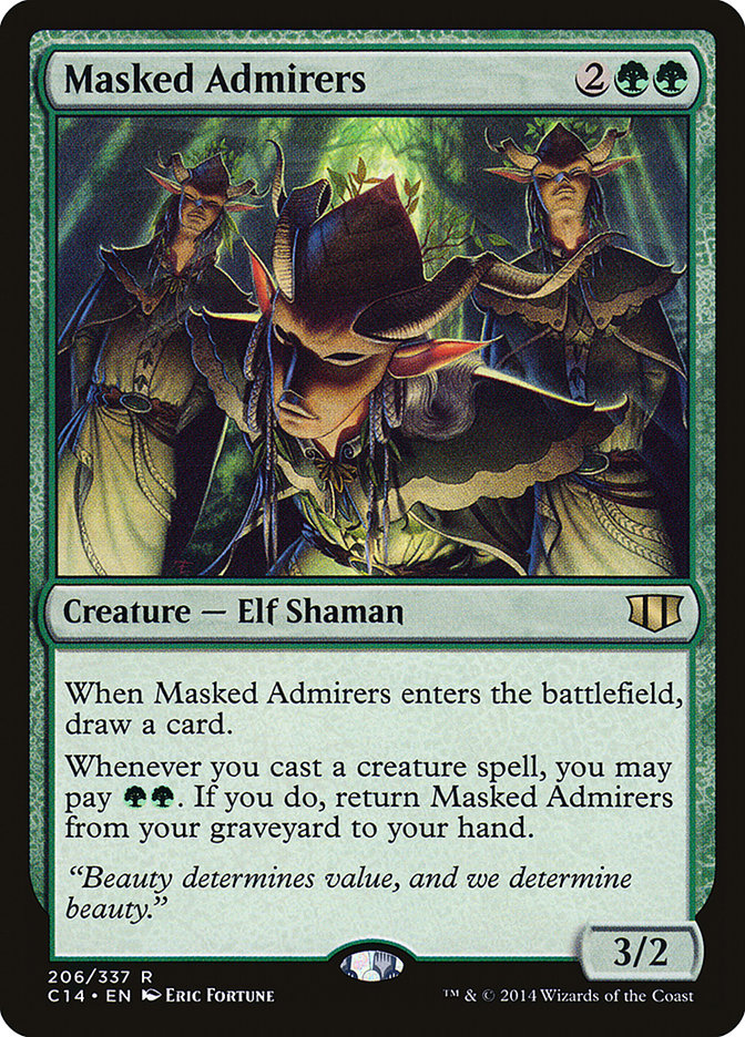 Masked Admirers [Commander 2014] | Boutique FDB TCG