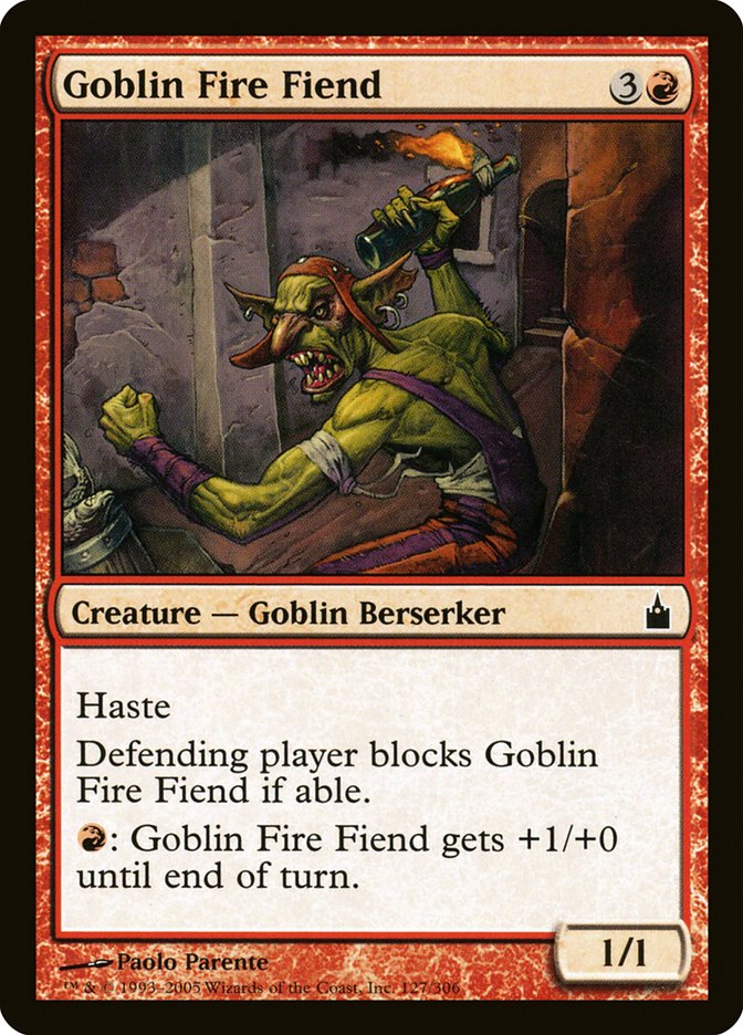 Goblin Fire Fiend [Ravnica: City of Guilds] | Boutique FDB TCG