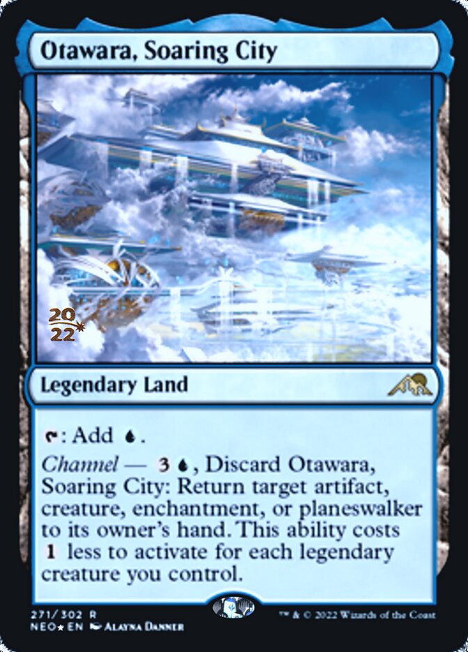 Otawara, Soaring City [Kamigawa: Neon Dynasty Prerelease Promos] | Boutique FDB TCG