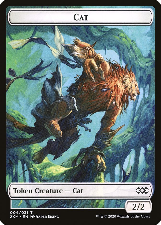 Cat Token [Double Masters Tokens] | Boutique FDB TCG