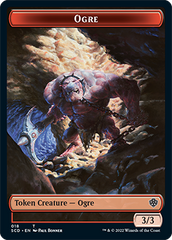 Ogre // Zombie Double-Sided Token [Starter Commander Decks] | Boutique FDB TCG