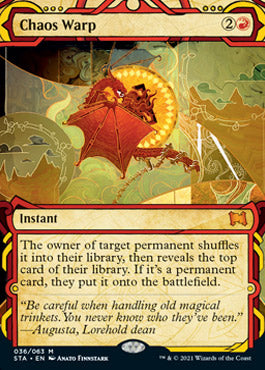 Chaos Warp [Strixhaven: School of Mages Mystical Archive] | Boutique FDB TCG