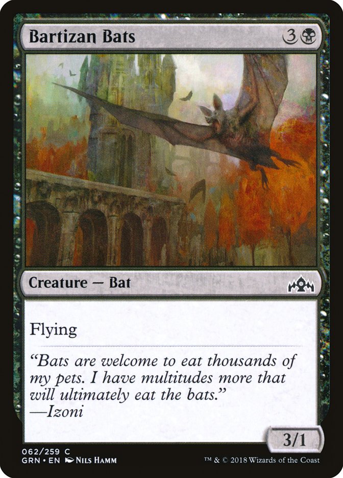 Bartizan Bats [Guilds of Ravnica] | Boutique FDB TCG