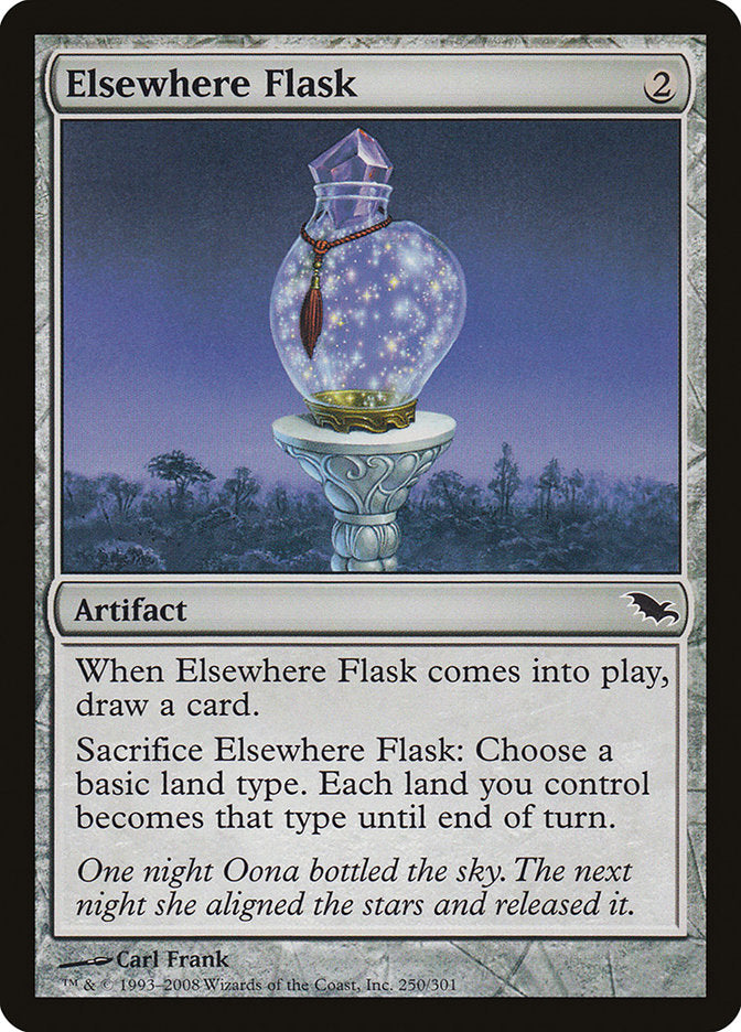 Elsewhere Flask [Shadowmoor] | Boutique FDB TCG