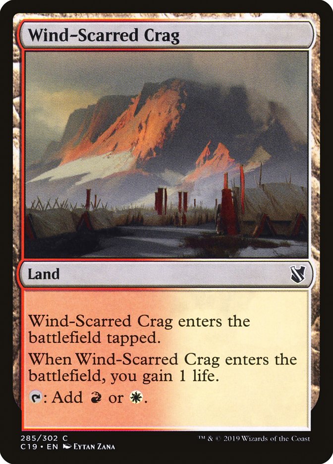 Wind-Scarred Crag [Commander 2019] | Boutique FDB TCG